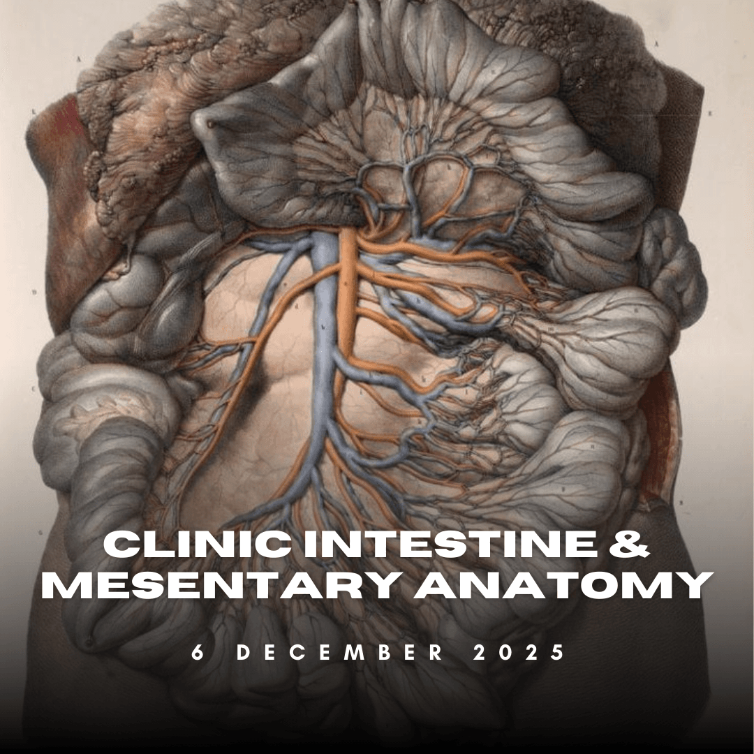 Session 1 (10:30–12:30) – Clinical Intestine & Mesentery Anatomy with Dissection