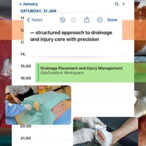 Session 2 (13:30–15:30) – Injury Management & Surgical Drainage Placement | 31st January